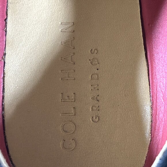 Cole Haan Grand Mens Size 12 M Shoes Knit Sneakers Wingtip Brown Red USED TWICE - Picture 12 of 12